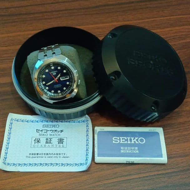 SEIKO 5スポーツ 復刻版　自動巻き腕時計　難あり Seiko 5 Sports セイコー5 スポーツ SEIKO SPORTS 自動巻き メカニカル