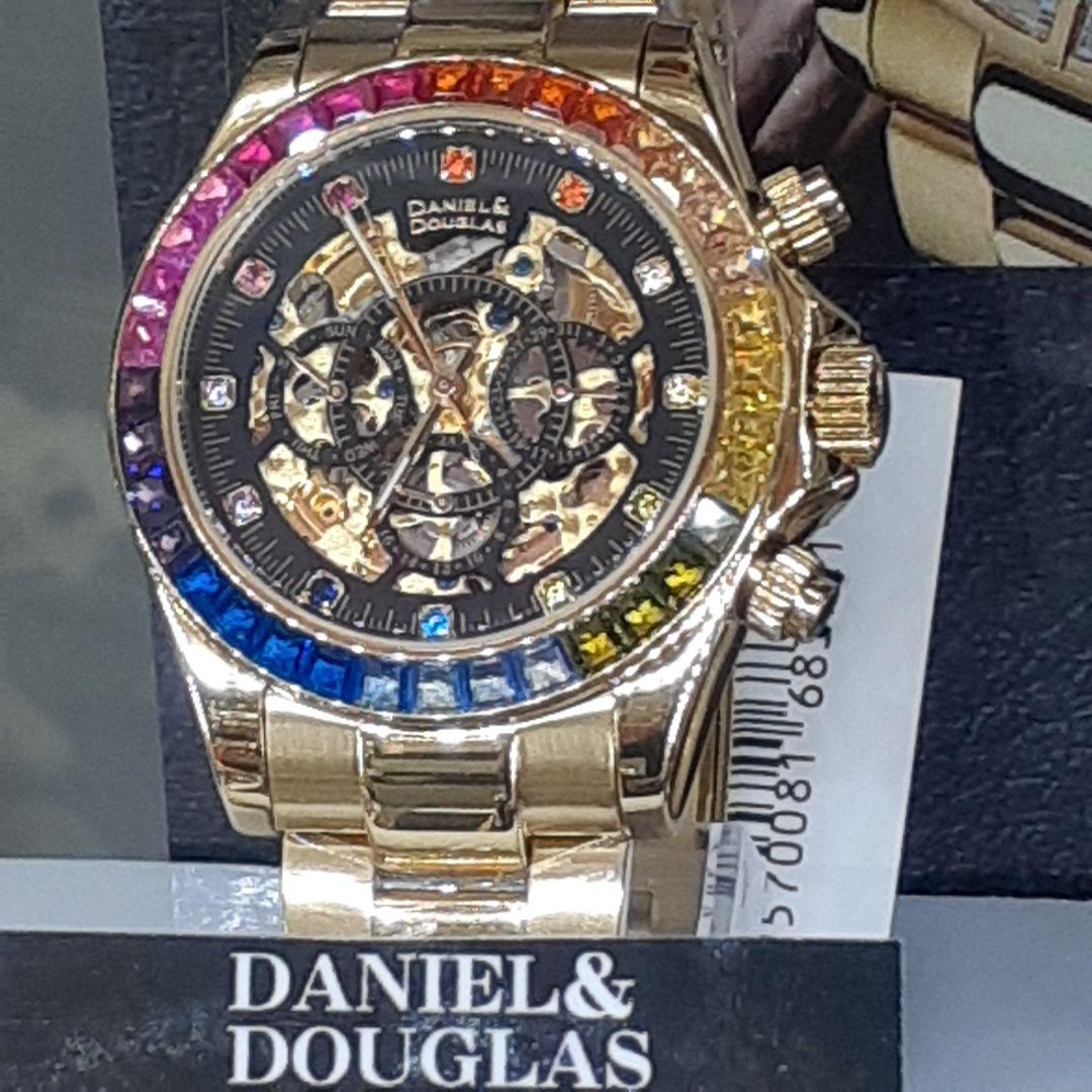 定価38.5万ダニエル&ダグラスの最高峰ダイヤゴールド超激レア金×銀