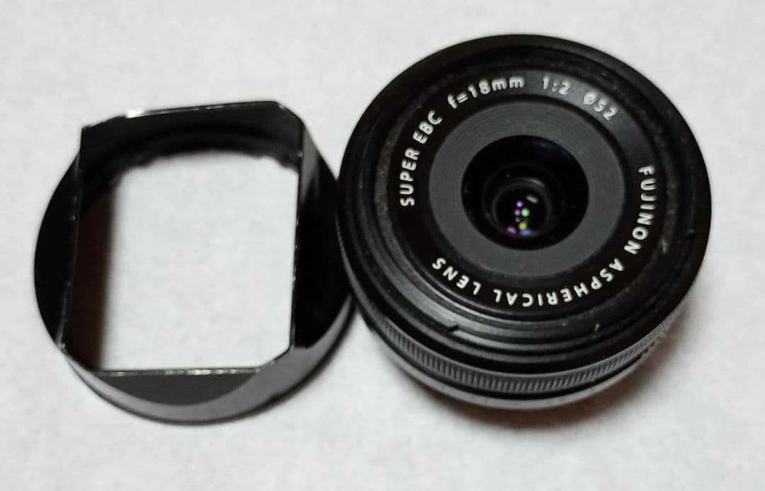 Fujifilm X-E1 ミラーレスカメラ 27mm+18mm レンズ付