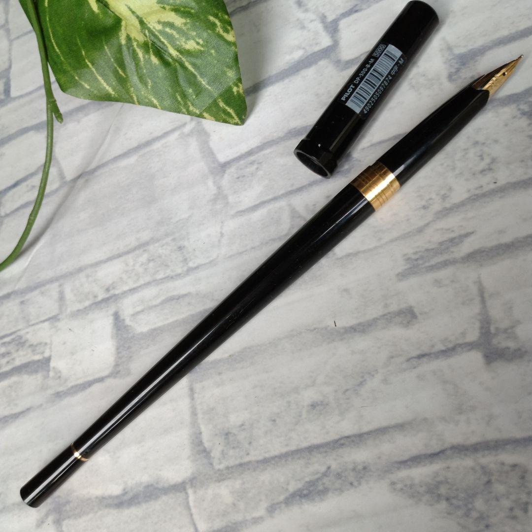 廃番美品 パイロット デスクペン DP-500-B-M 万年筆 14K-585 - メルカリ
