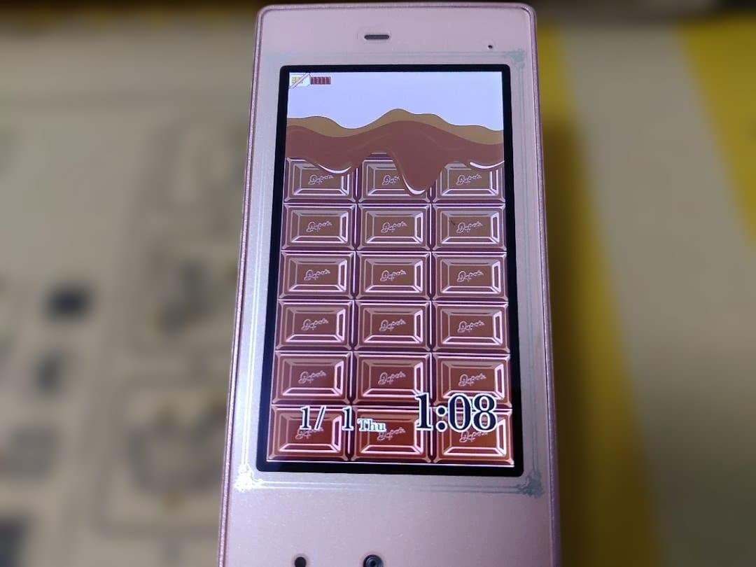 ル*ク様 激レア 限定品 docomo SH-04C Q-pot ピンク 携帯電