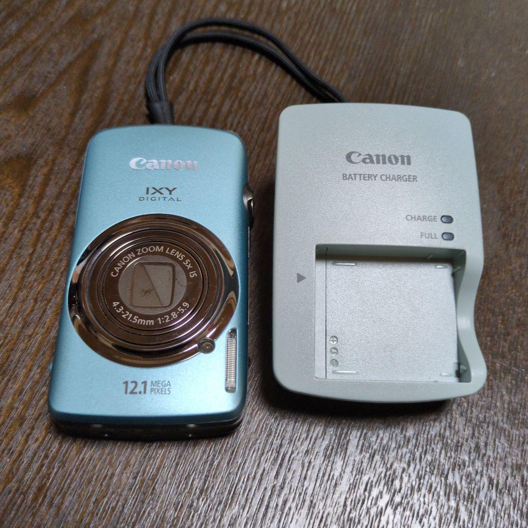 Canon IXY DIGITAL 12.1メガピクセル コンパクトカメラ