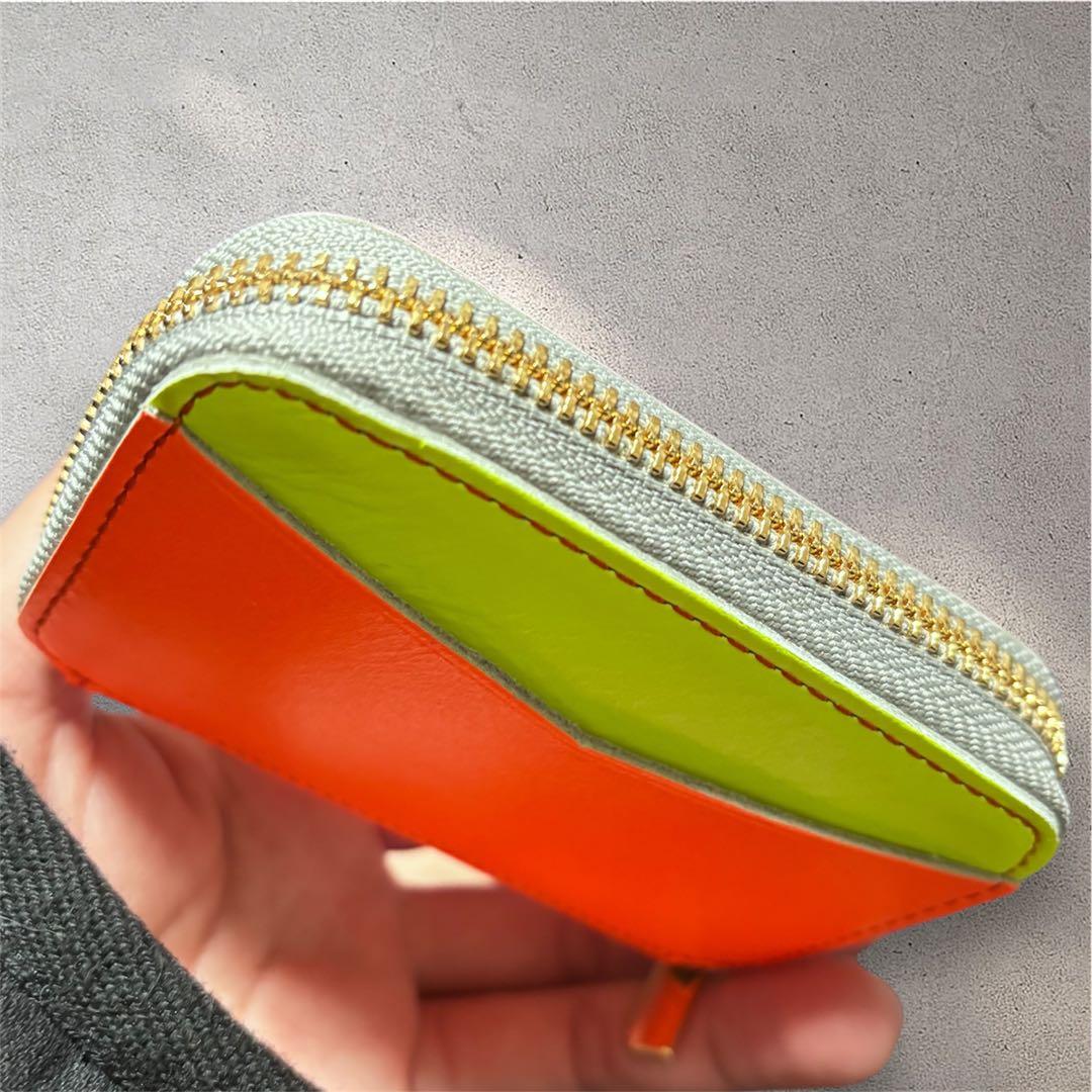 r*e様 NADAYA mu 限定カラー CRAZY 本革 ミニ 財布 ネオンカ - メルカリ