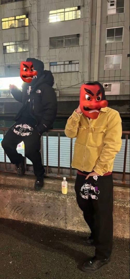 fuck my life パーカー黒L - メルカリ