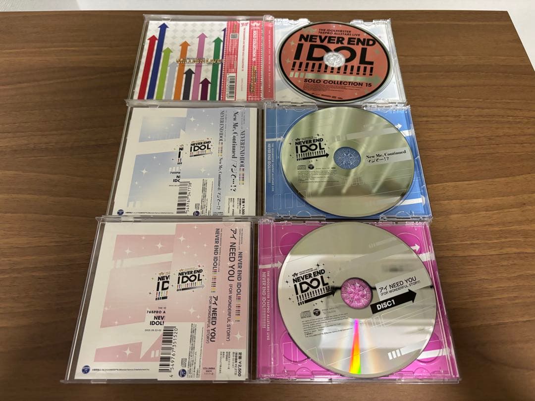 アイマス765単独NEI 会場限定CD ソロコレ 3枚セット - メルカリ