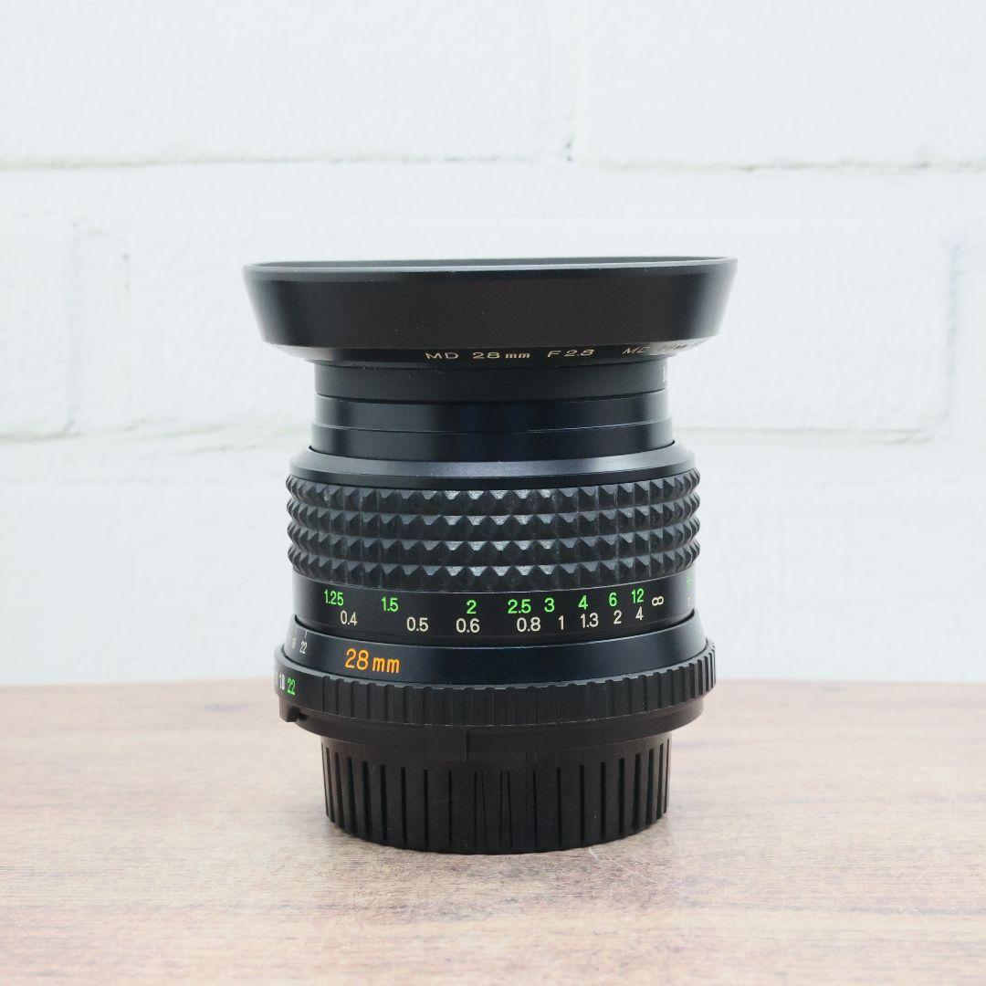 MINOLTA MD W.ROKKOR 28mm F2.8 後期型 【光学美品】
