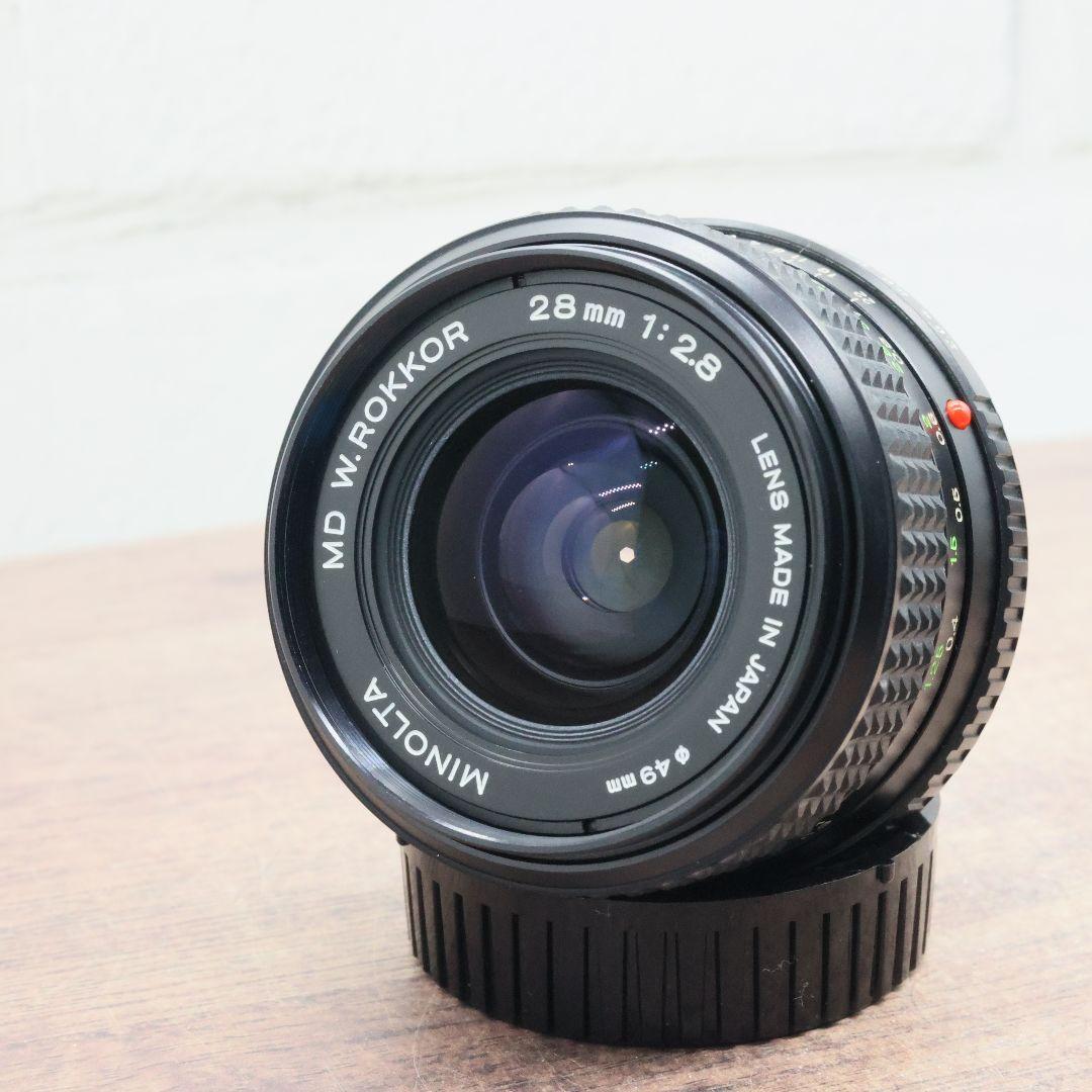 MINOLTA MD W.ROKKOR 28mm F2.8 後期型 【光学美品】