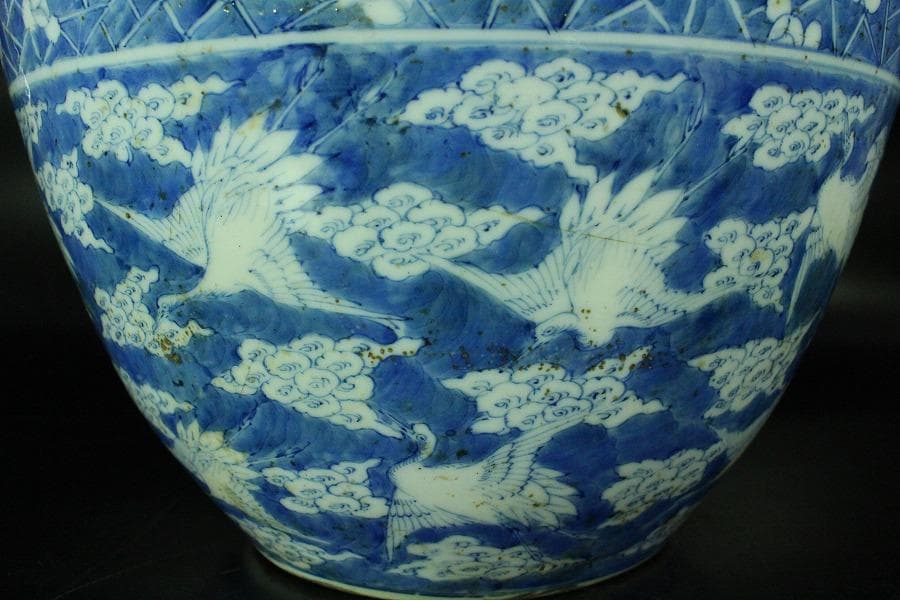 茶道具 茶壺 古 唐物 梅花氷裂紋 壷 32.5cm在銘 瀬戸壷(K-A397) - メルカリ