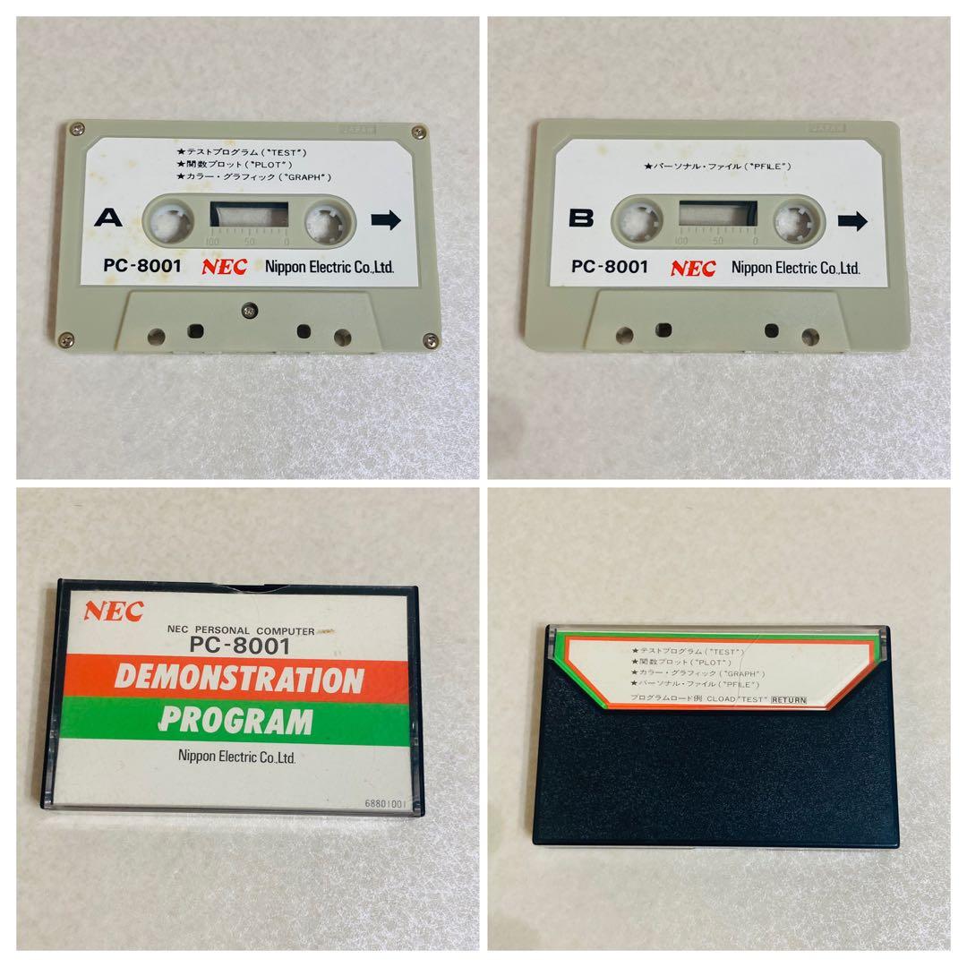 超希少 元箱 デモテープ付 NEC PC-8001 簡易動作確認済み