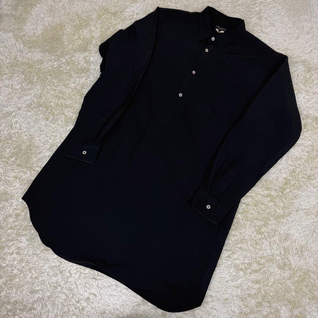 コムデギャルソンオムプリュス ロングシャツ ポリ縮絨 山口一郎 - メルカリ