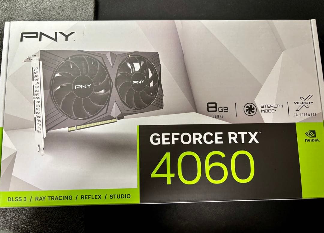 グラフィックボード・グラボ・ビデオカード PNY GeForce RTX4060 8GB