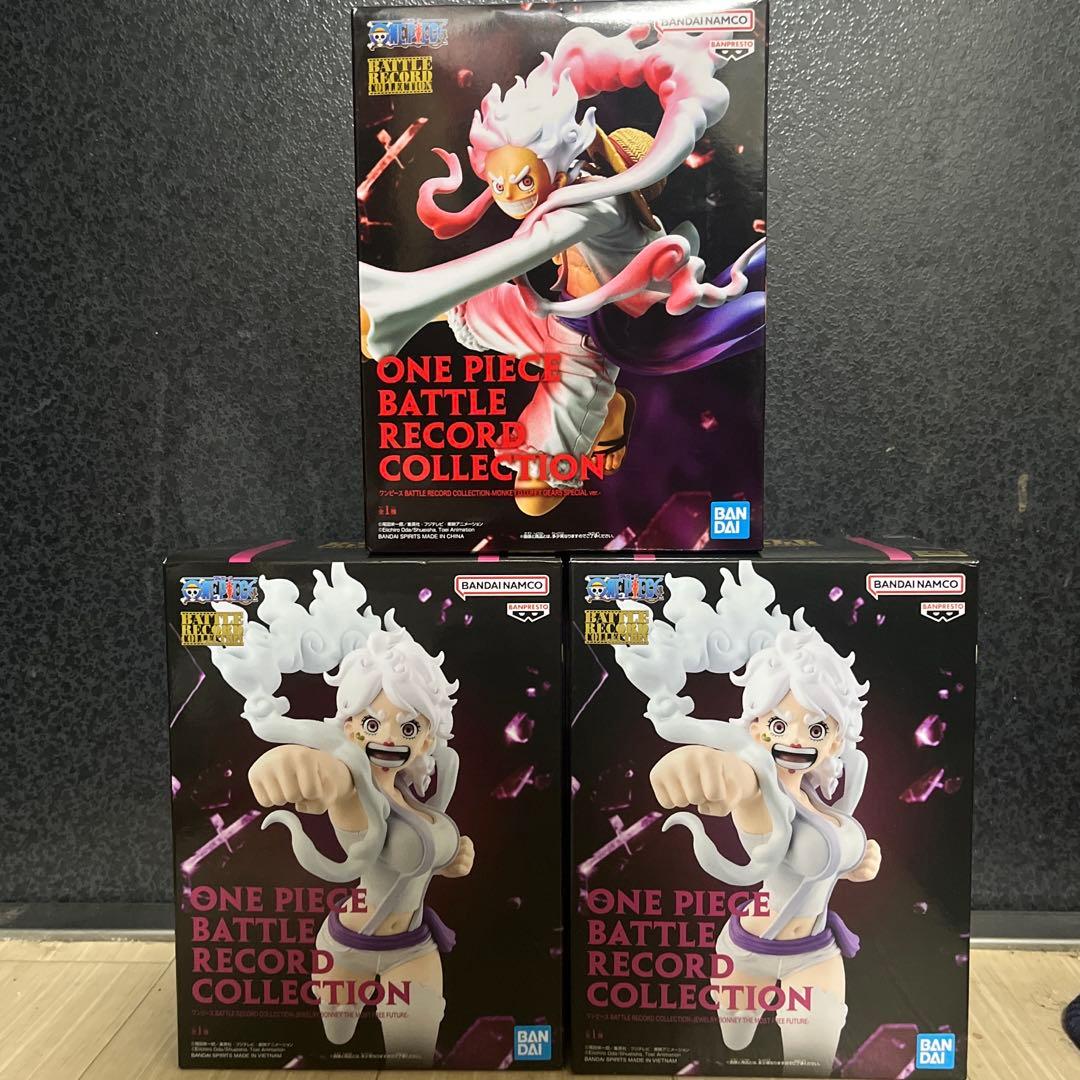 ワンピース バトルレコードコレクション ルフィ シャンクス ボニー