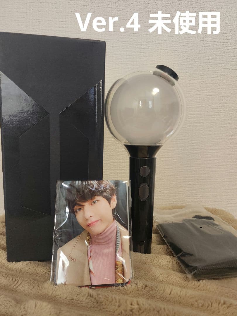 BTS 公式ライト アミボム Ver.4 未使用 - メルカリ
