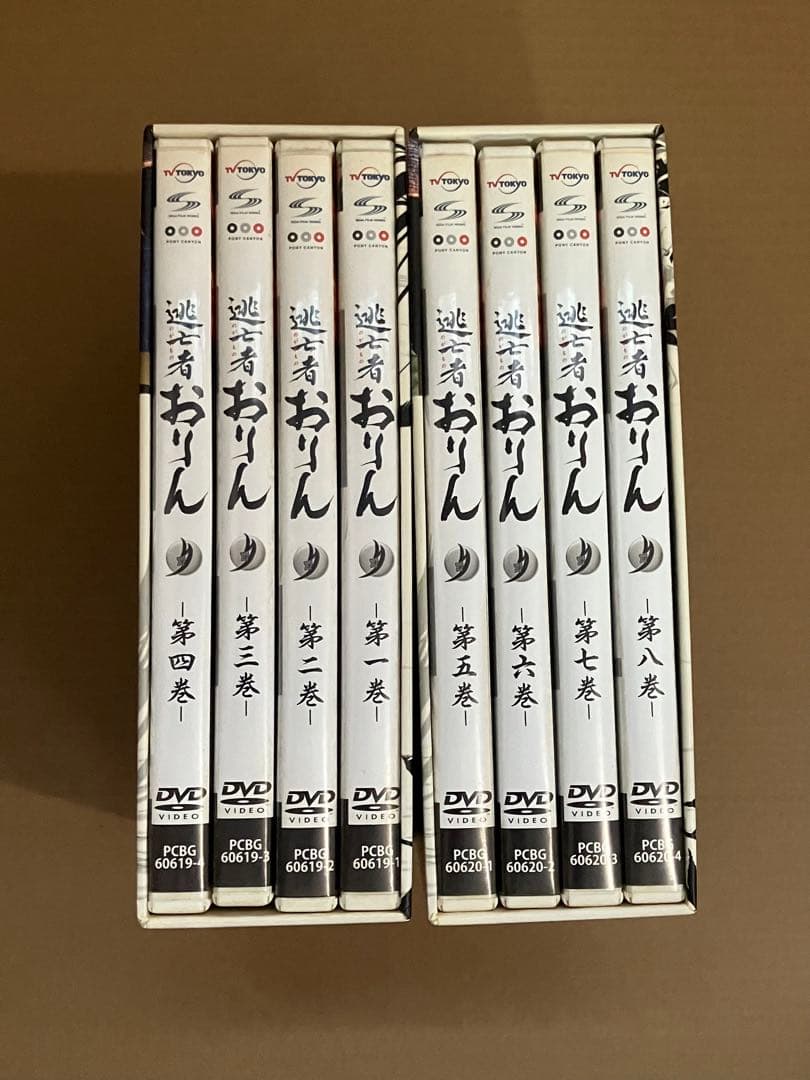 【訳アリ】DVD BOX　逃亡者おりん　上下巻セット