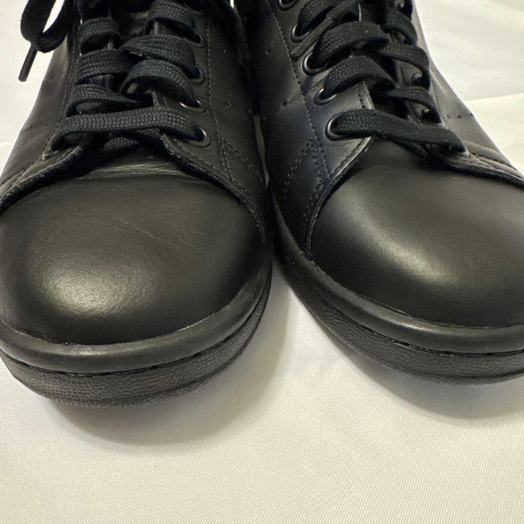 【美品】アディダス スタンスミス ブラック 27.5cm（US 9.5）