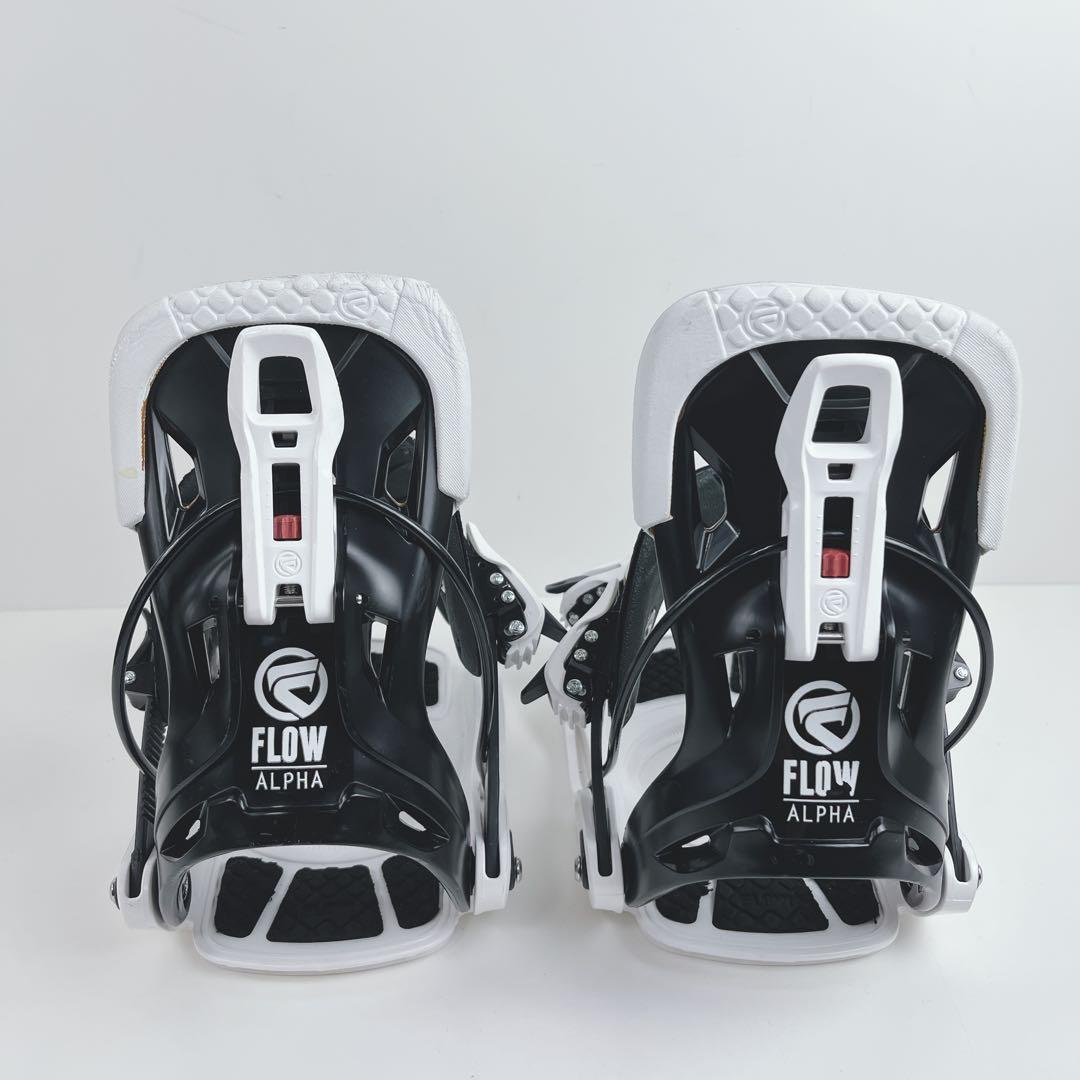 FLOW フロー スノーボード ビンディング ALPHA LG-Lホワイト - メルカリ