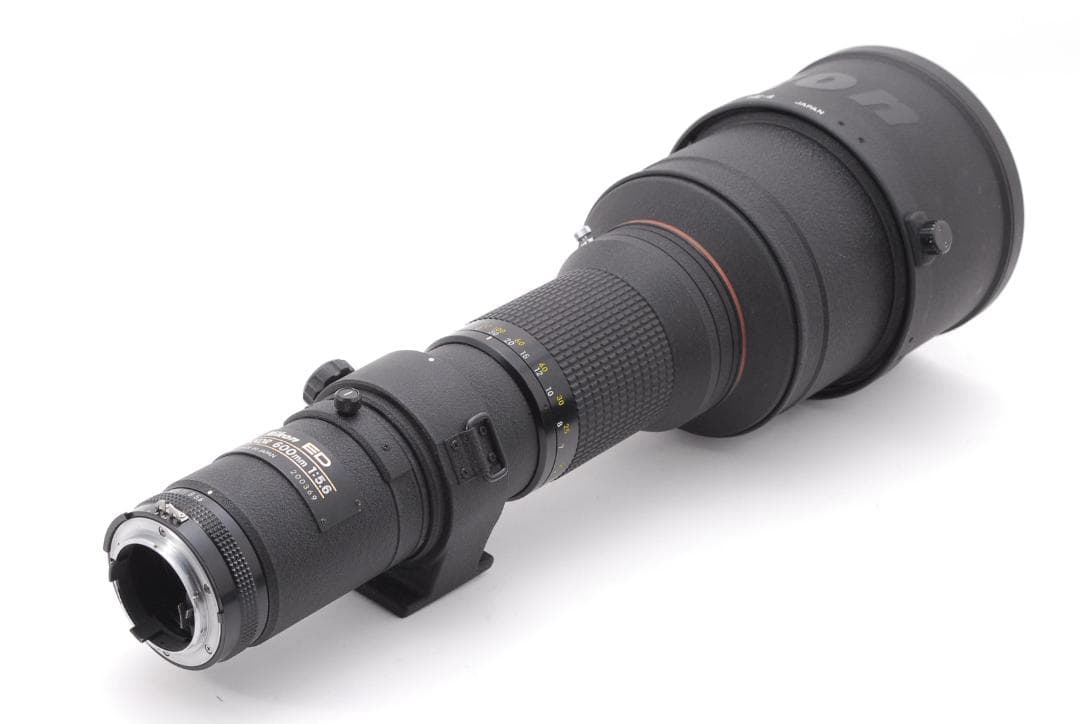 【超美品】Nikon Ai-S ED 600mm f/5.6 レンズ ケース付
