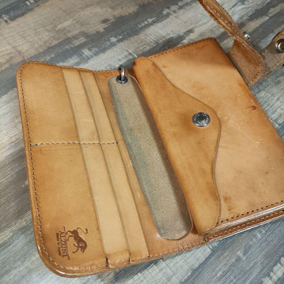 貴重な焼印．美品】アルズニ ALZUNI 焼印入りレザー - メルカリ