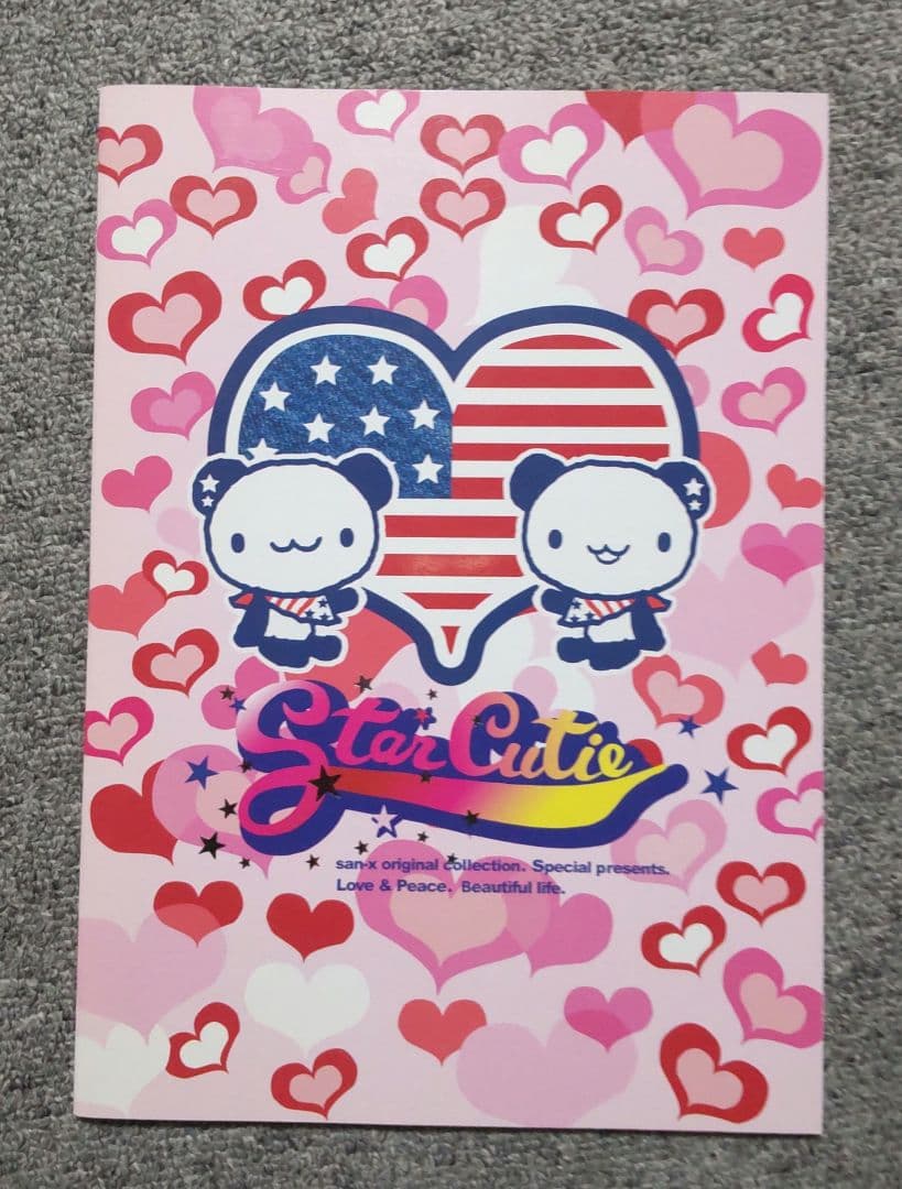 サンエックス スターキューティー パンダ 平成レトロ 2001年 ノート