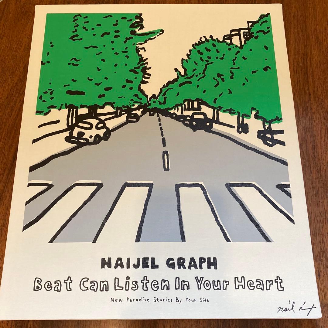 再値下 NAIJEL GRAPH シルクスクリーン 額装 ナイジェルグラフ