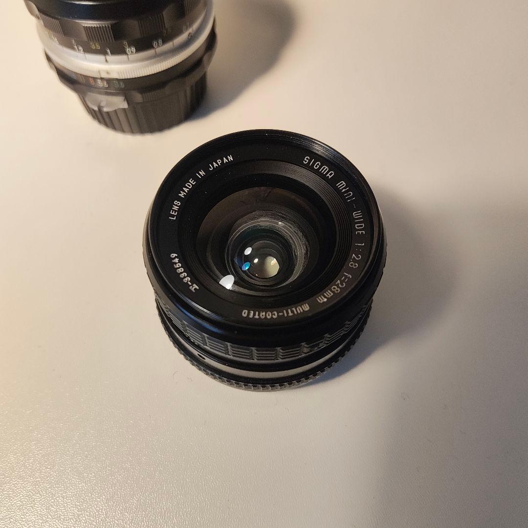 NikonＤ40 レンズ３点テレコン付オールドレンズ SIGMA TOKINA