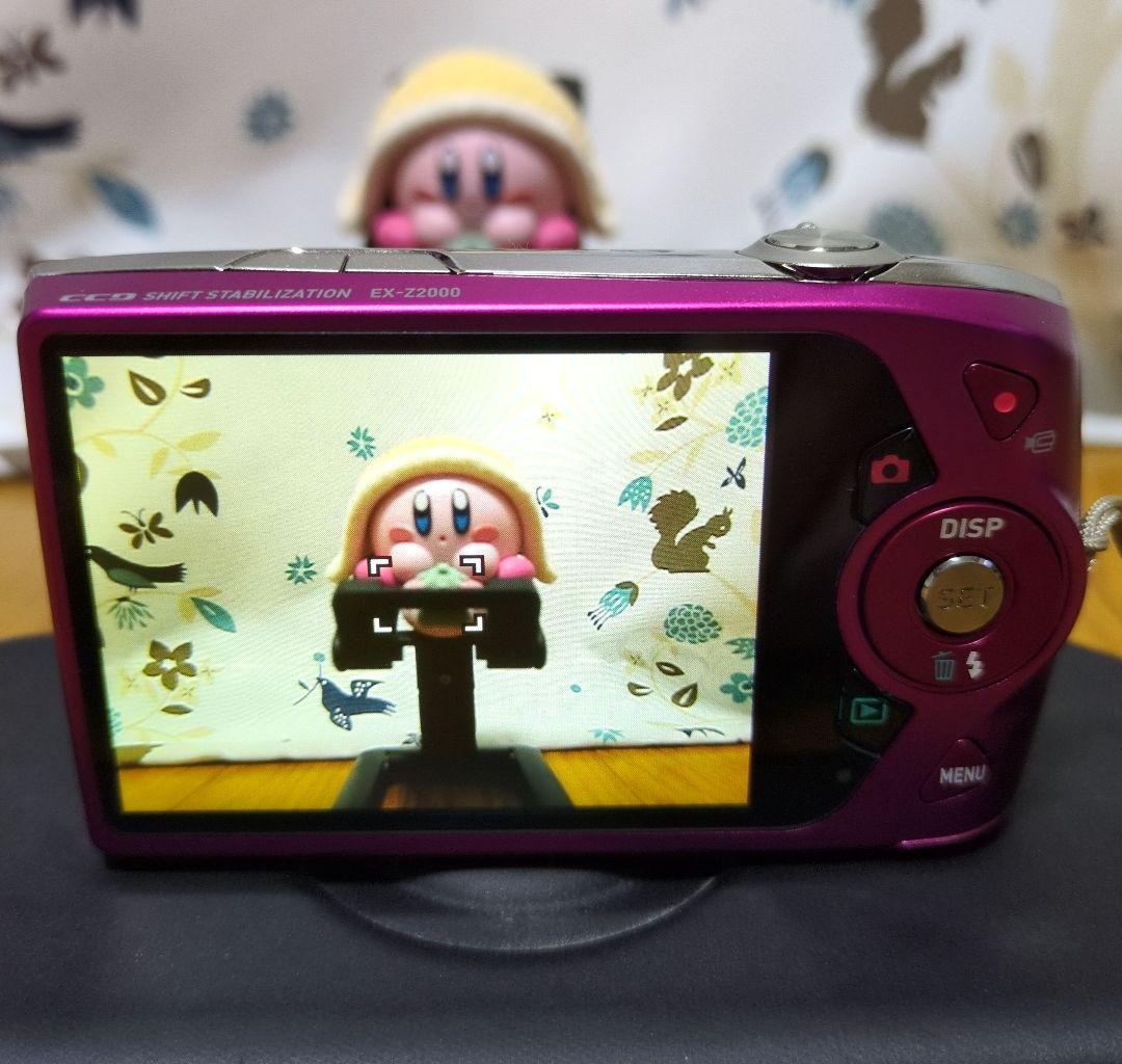 【美品】CASIO EXILIM EX-Z2000 コンパクトデジタルカメラ