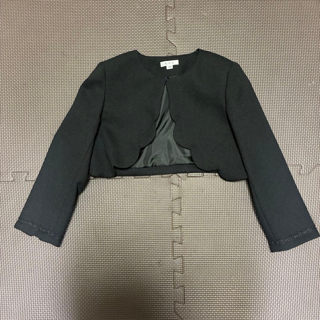 美品】a.v.v フォーマル ワンピース ブラウス ジャケット ボレロ 120