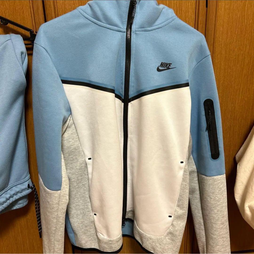 ナイキ テックフリース スカイブルー - メルカリ
