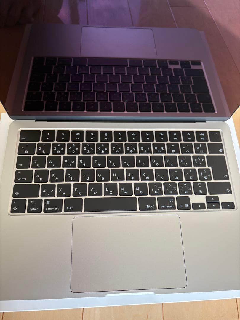 【美品】MacBook AirM4 16GB/256GB AppleCare+付