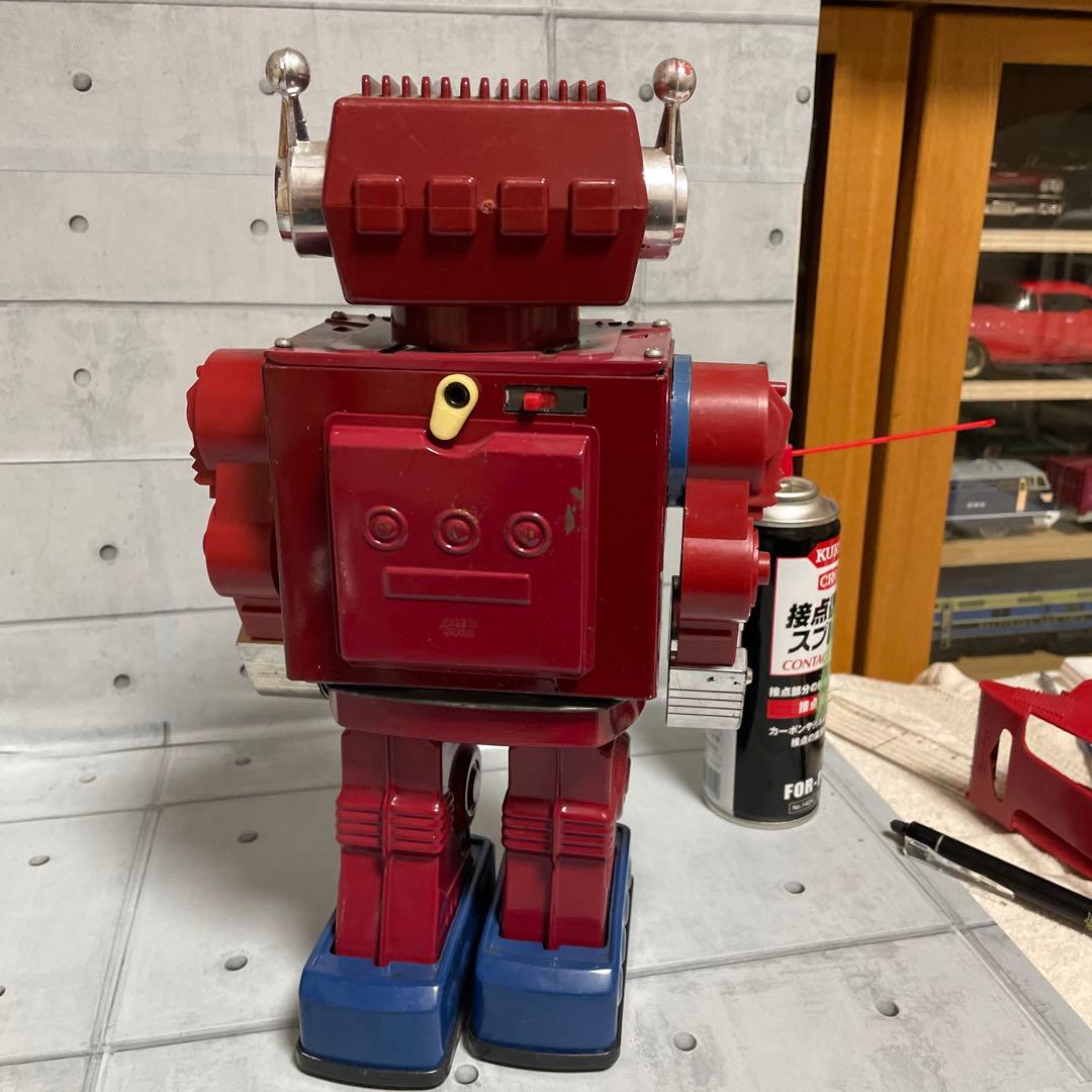 堀川玩具ジャンボ火星大王（初期型）と（後期型）箱無し日本製（可動