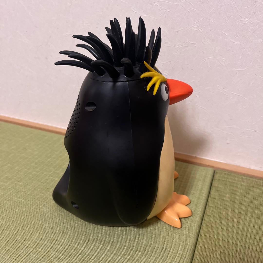 リズム時計工業 イワトビペンギン目覚まし時計 置き時計 おしゃべり