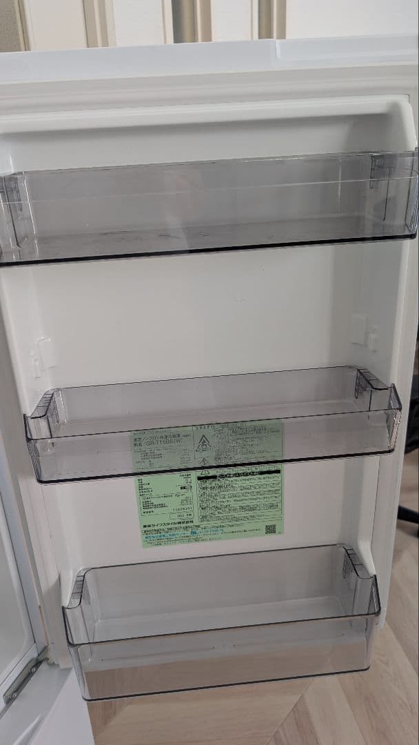 東芝 冷蔵庫 153L 2022年製