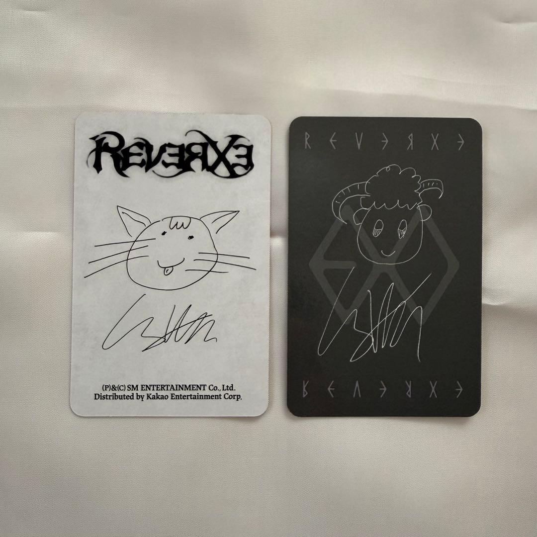 EXO REVERXE トレカ レイ 2枚セット - メルカリ