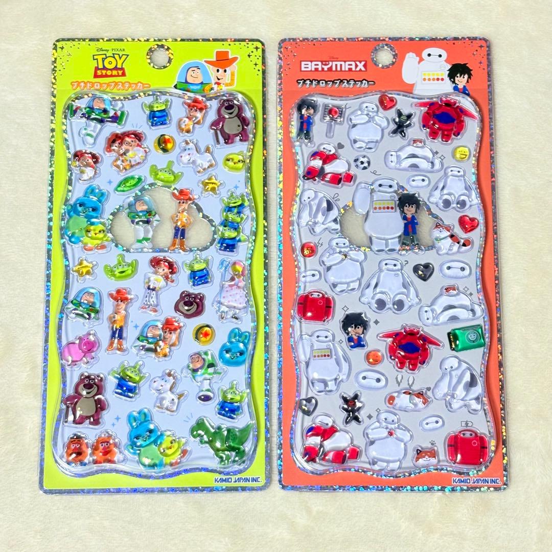 プチドロップステッカーディズニー5個セット - メルカリ