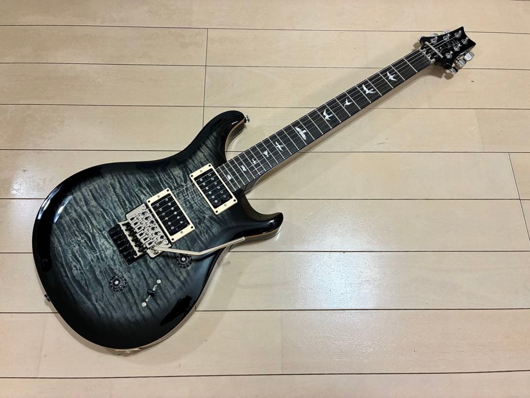 PRS SE Floyd USAピックアップ搭載 PRS SE Custom 24 Floyd Electric Guitar Charcoal Cherry Burst