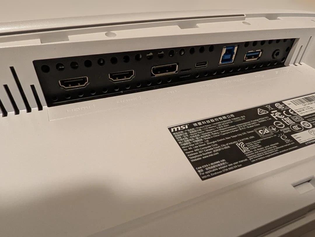 【美品】MSI Prestige PS341WU 5K2Kモニタ