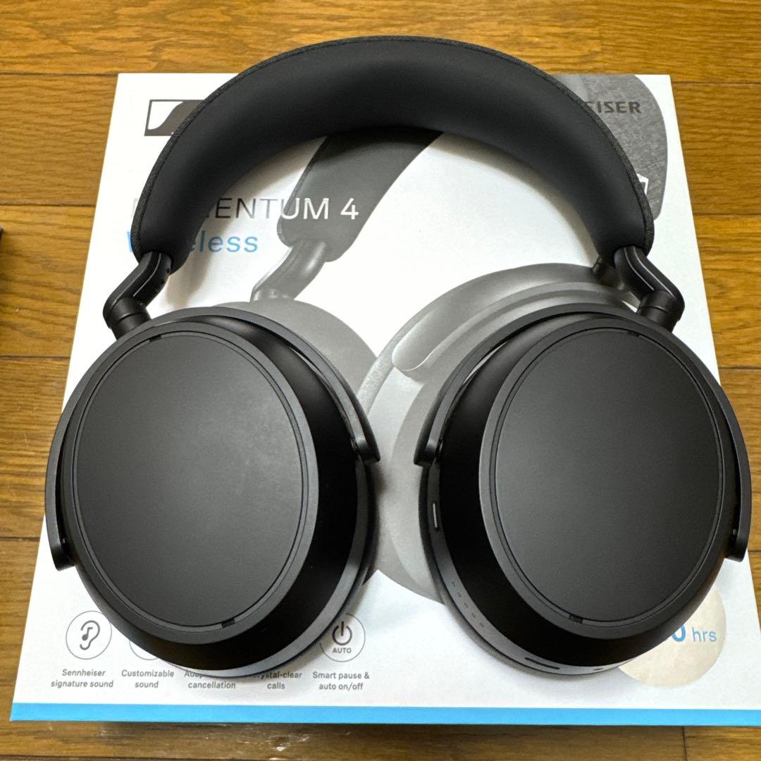 ￼【美品】SENNHEISER MOMENTUM 4 ワイヤレス ヘッドホン