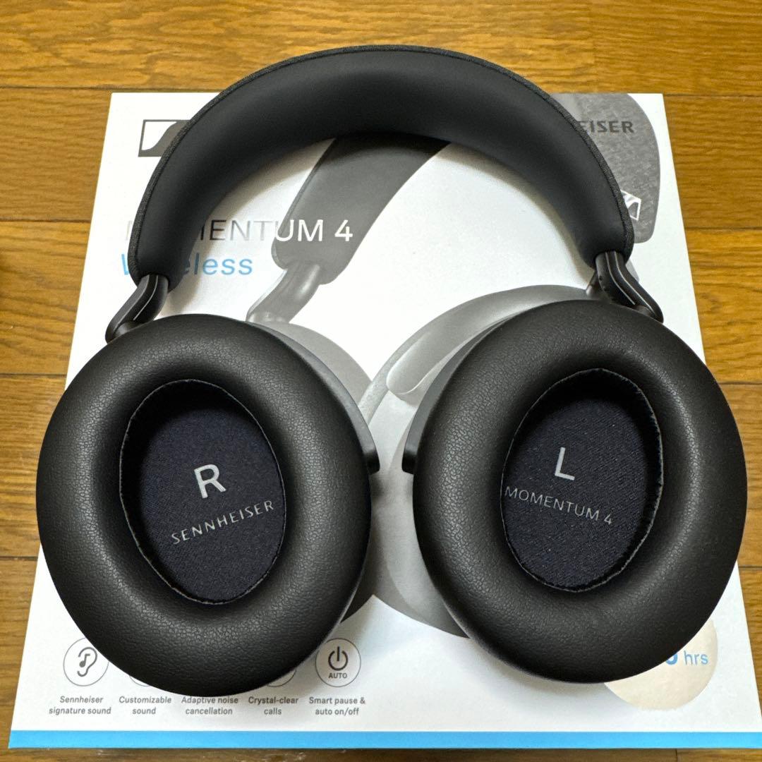 ￼【美品】SENNHEISER MOMENTUM 4 ワイヤレス ヘッドホン