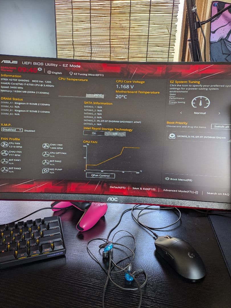 ガイモン　自作PC（OSなし）