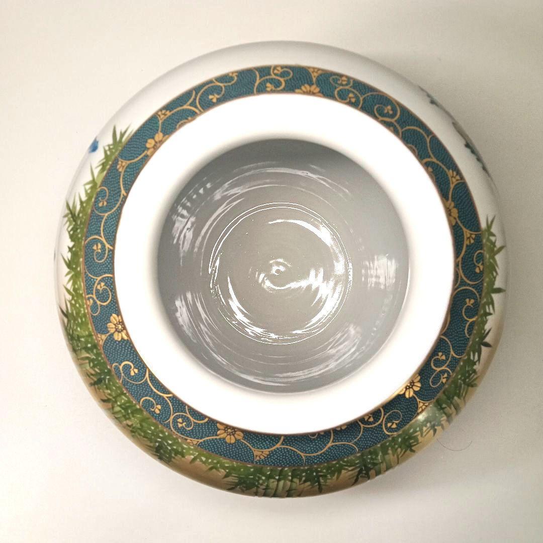 希少 大型 九谷焼 大雅 金彩花瓶 共箱 - メルカリ