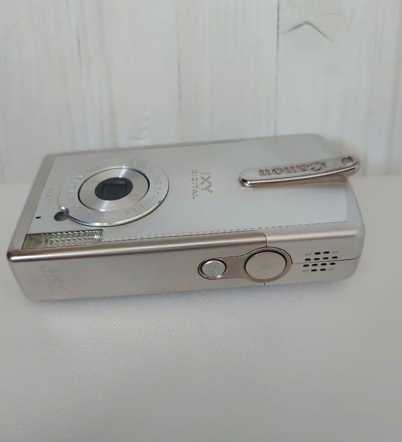 動作確認済】CanonIXYDIGITAL Lシルバー400万画素/充電器付 - メルカリ