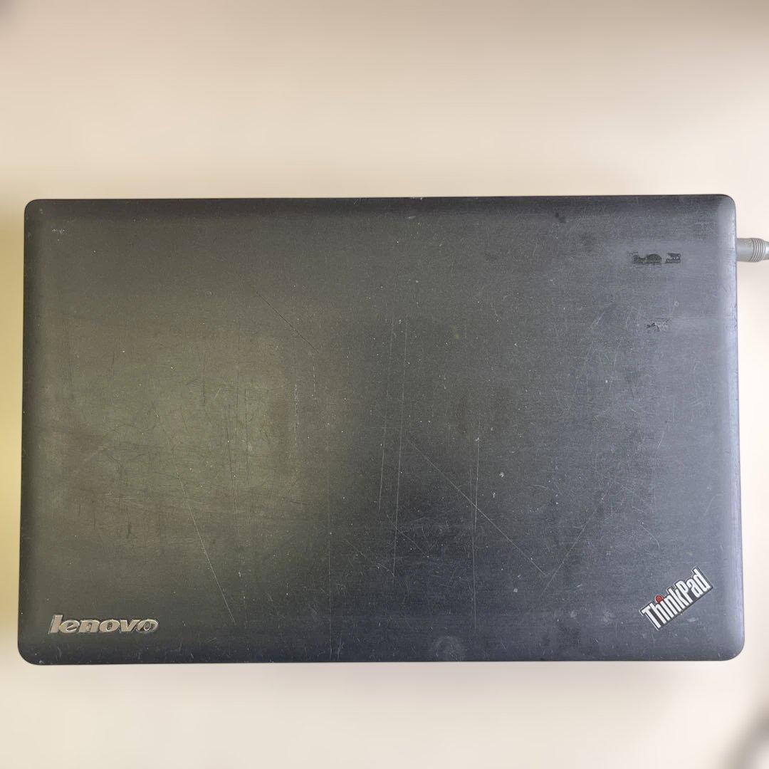 ☆訳有格安XP☆レノボ15.6大画面ノートPC☆ピーチスキン☆トラックポイント☆