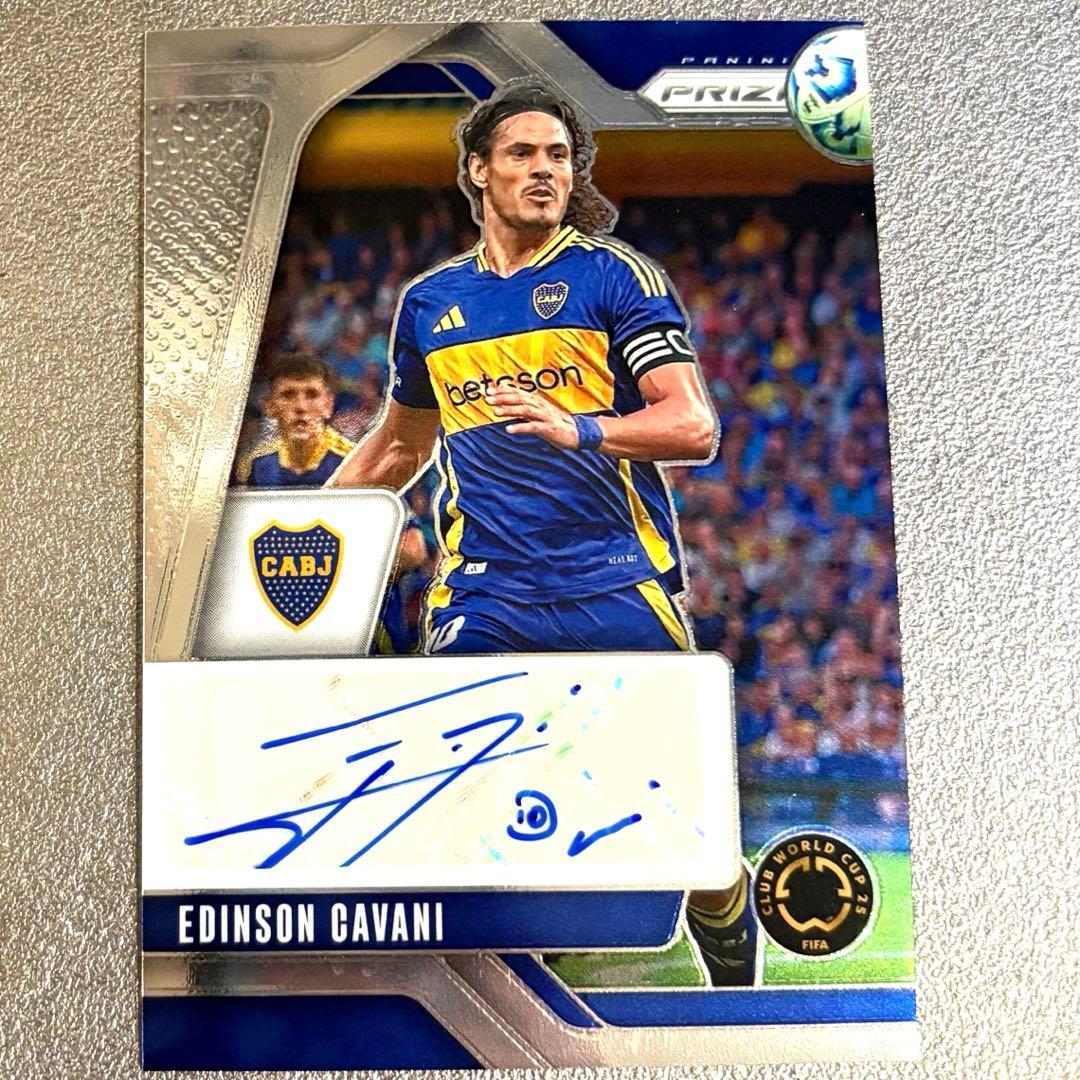 カバーニ サイン Panini Prizm Club World Cup - メルカリ