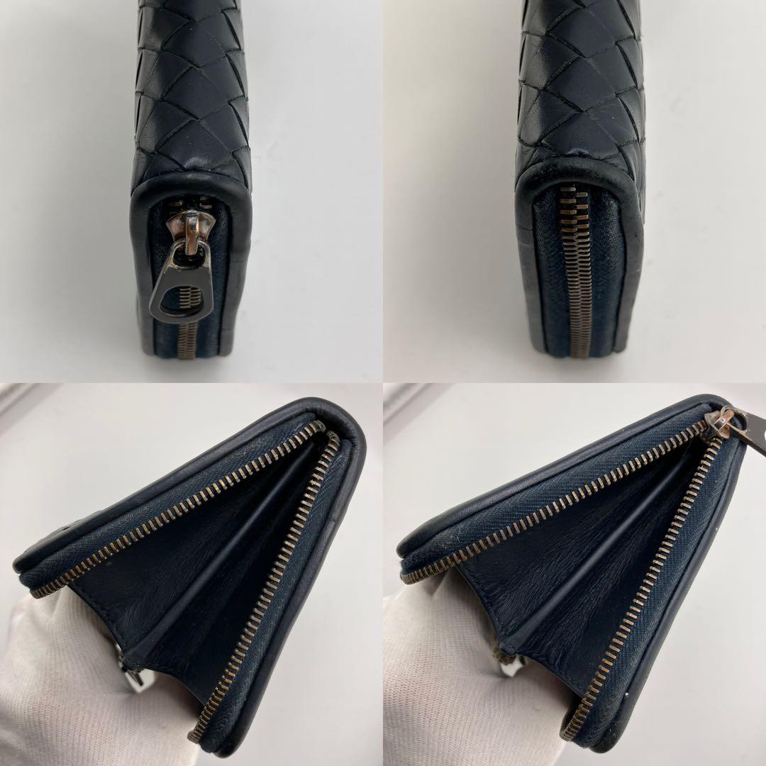 人気✨美品✨ボッテガヴェネタ ジッピーウォレット イントレチャート