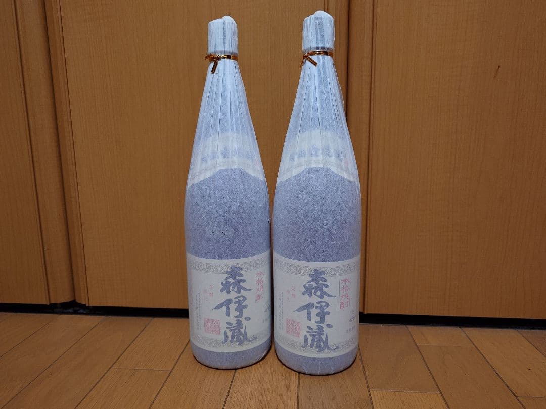森伊蔵　1800ml 2本 森伊蔵酒造 森伊蔵 1800ml 箱なし 和紙付き 芋焼酎 爆買 : お酒市場