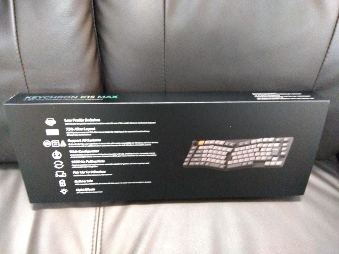 Keychron K15 Max JIS配列 赤軸 人間工学Alice配列