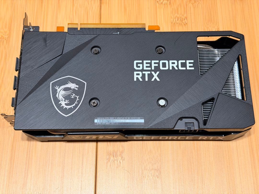 【本体のみ】MSI GeForce RTX 3060 Ti Ventus