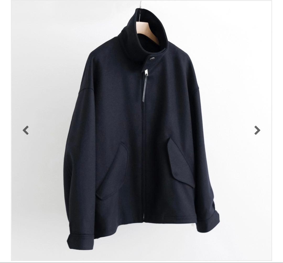 The Reracs ハリントンジャケット メルトン HIGH NECK HARRINGTON JACKET - WUNDER