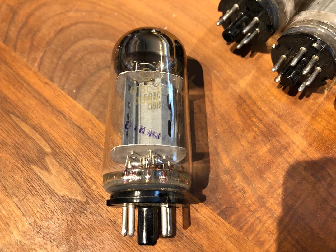 1970年代 ソ連　真空管 6P3S-E/6L6GC、5881互換 4本セット