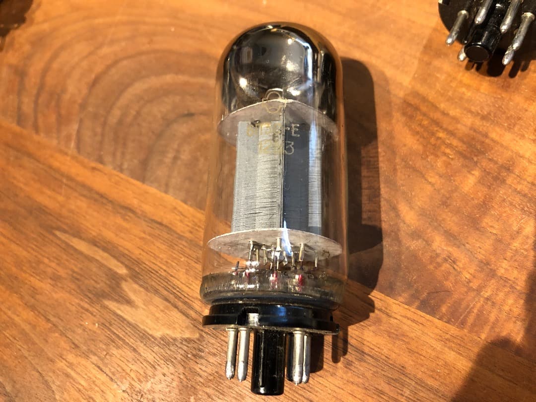 1970年代 ソ連　真空管 6P3S-E/6L6GC、5881互換 4本セット